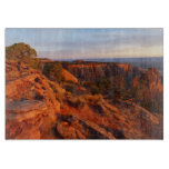 Sunrise on the Grand View Trail at CO Monument Cutting Board