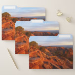 Sunrise on the Grand View Trail at CO Monument File Folder