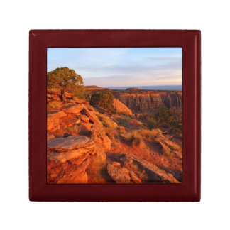 Sunrise on the Grand View Trail at CO Monument Gift Box