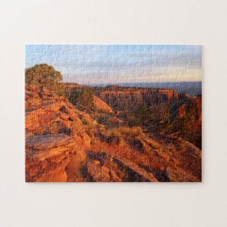 Sunrise on the Grand View Trail at CO Monument Jigsaw Puzzle