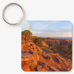 Sunrise on the Grand View Trail at CO Monument Keychain