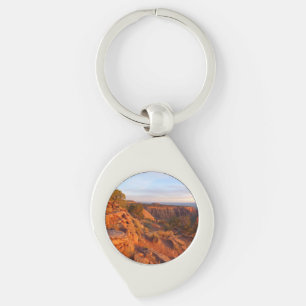 Sunrise on the Grand View Trail at CO Monument Keychain