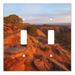 Sunrise on the Grand View Trail at CO Monument Light Switch Cover