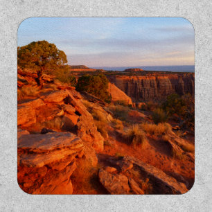 Sunrise on the Grand View Trail at CO Monument Patch