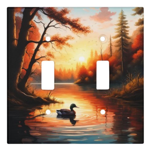 Sunrise on the Lake Light Switch Cover