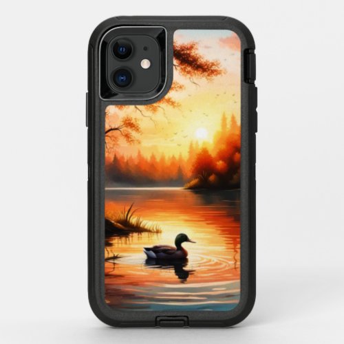 Sunrise on the Lake OtterBox Defender iPhone 11 Case