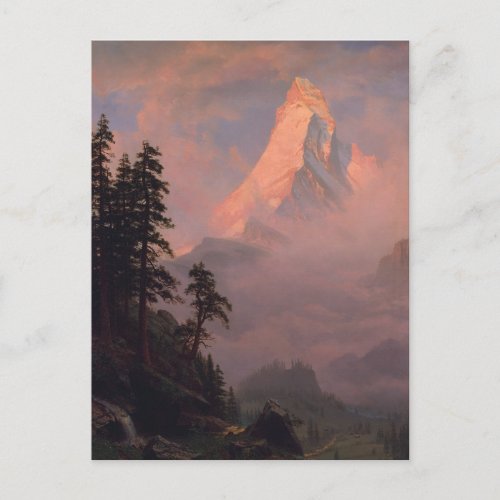 Sunrise On the Matterhorn Postcard
