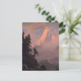 Sunrise On the Matterhorn Postcard