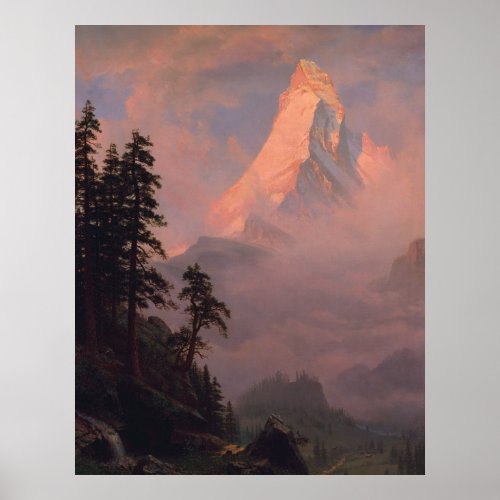 Sunrise On the Matterhorn Poster