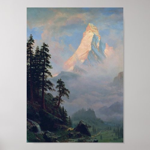 Sunrise on the Matterhorn Poster