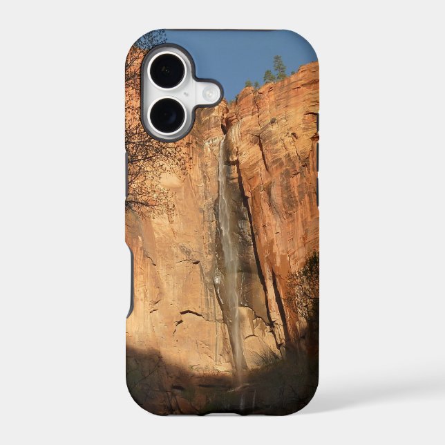 Sunrise on the Riverside Walk Trail at Zion Case-Mate iPhone Case (Back)