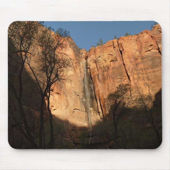 Sunrise on the Riverside Walk Trail at Zion Mouse Pad (Front)