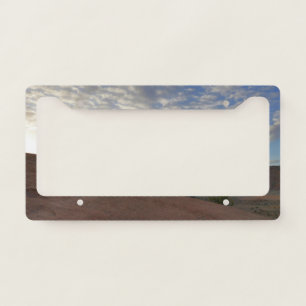 Sunrise on the Trail to Delicate Arch License Plate Frame
