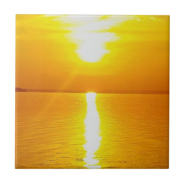 Sunrise or Sunset? Tile (Front)