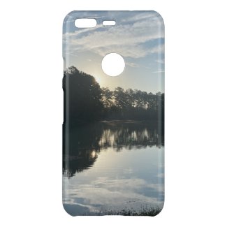 Sunrise Over A Georgia Lake Google Phone Cases