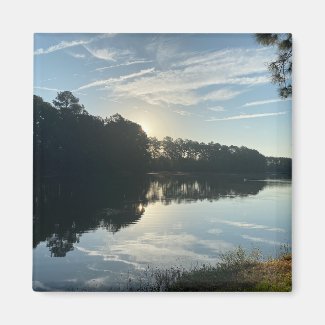 Sunrise Over a Georgia Lake