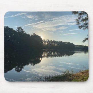 Sunrise Over A Georgia Lake
