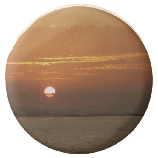 Sunrise over Aruba I Caribbean Seascape Chocolate Dipped Oreo (Front)