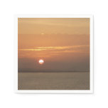 Sunrise over Aruba I Caribbean Seascape Paper Napkins