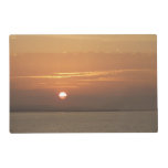 Sunrise over Aruba I Caribbean Seascape Placemat