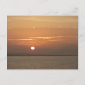 Sunrise Over Aruba I Caribbean Seascape Postcard by mlewallpapers at Zazzle