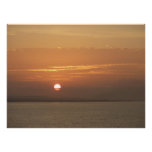 Sunrise over Aruba I Caribbean Seascape Poster