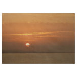 Sunrise over Aruba I Caribbean Seascape Wood Poster