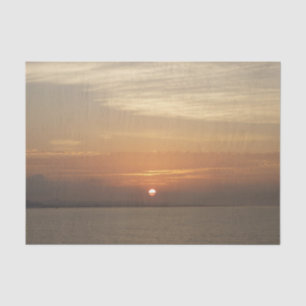 Sunrise over Aruba II Caribbean Seascape Tissue Paper