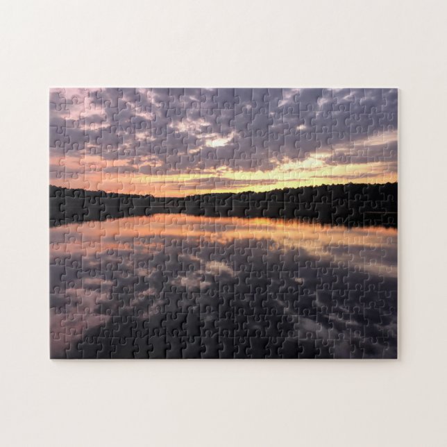 Sunrise Over Bear Lake Jigsaw Puzzle (Horizontal)