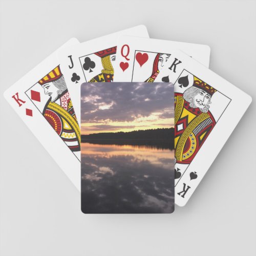 Sunrise Over Bear Lake Playing Cards