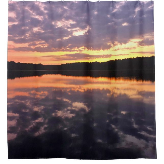 Sunrise Over Bear Lake Shower Curtain (Front)