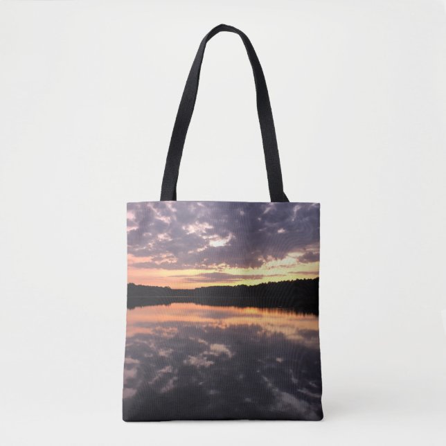 Sunrise Over Bear Lake Tote Bag (Front)