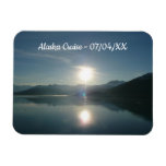 Sunrise over College Fjord Alaska Photography Magnet
