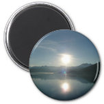 Sunrise over College Fjord Alaska Photography Magnet