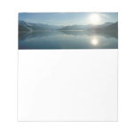 Sunrise over College Fjord Alaska Photography Notepad