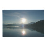 Sunrise over College Fjord Alaska Photography Placemat