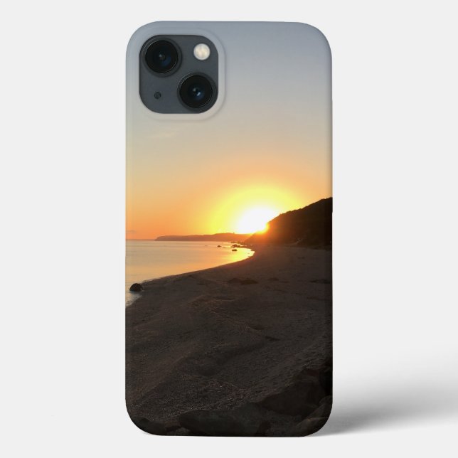 Sunrise Over Long Island Sound iPhone Cases (Back)