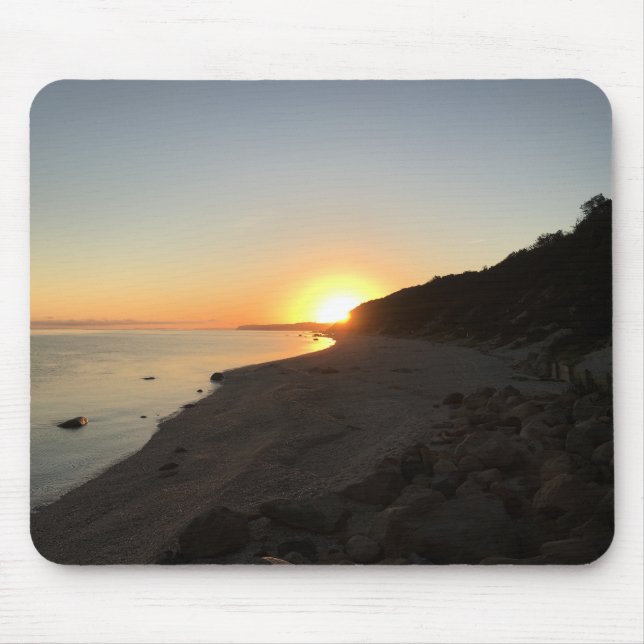 Sunrise Over Long Island Sound Mouse Pad (Front)