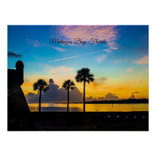 Sunrise over Matanzas Bay Poster