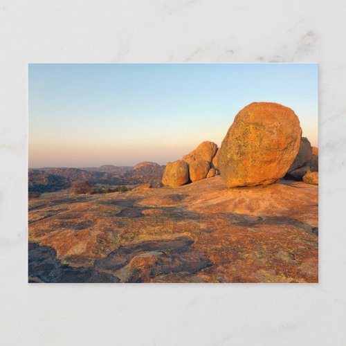 Sunrise over Matobo Hills Postcard