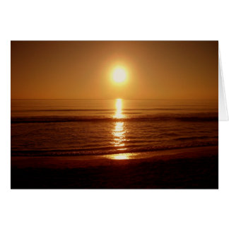 Sunrise Over Ocean Cards