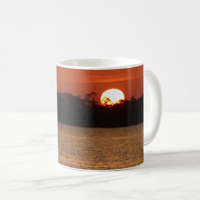 Sunrise Over Perdido Bay  Coffee Mug (Front Right)