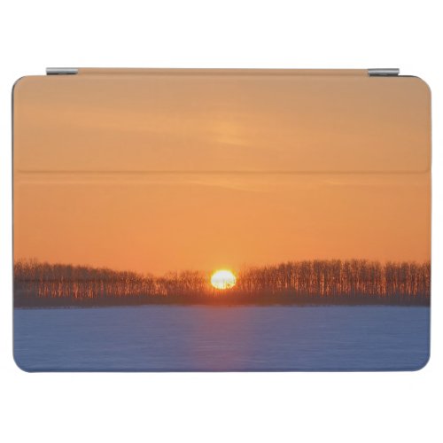 Sunrise Over Prairie  Manitoba Canada iPad Air Cover