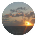 Sunrise over San Juan I Puerto Rico Classic Round Sticker