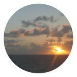 Sunrise over San Juan I Puerto Rico Classic Round Sticker