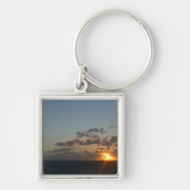 Sunrise over San Juan I Puerto Rico Keychain (Front)