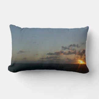 Sunrise over San Juan I Puerto Rico Lumbar Pillow