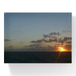 Sunrise over San Juan I Puerto Rico Paperweight
