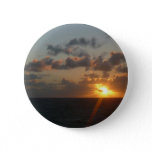 Sunrise over San Juan I Puerto Rico Pinback Button