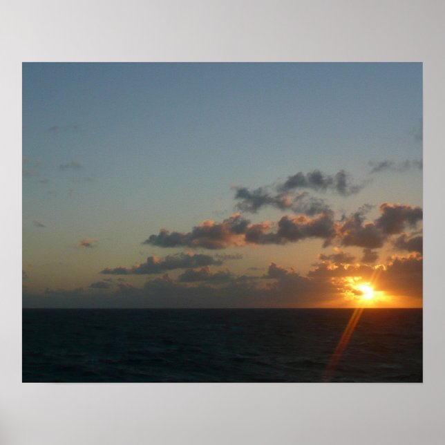 Sunrise over San Juan I Puerto Rico Poster (Front)